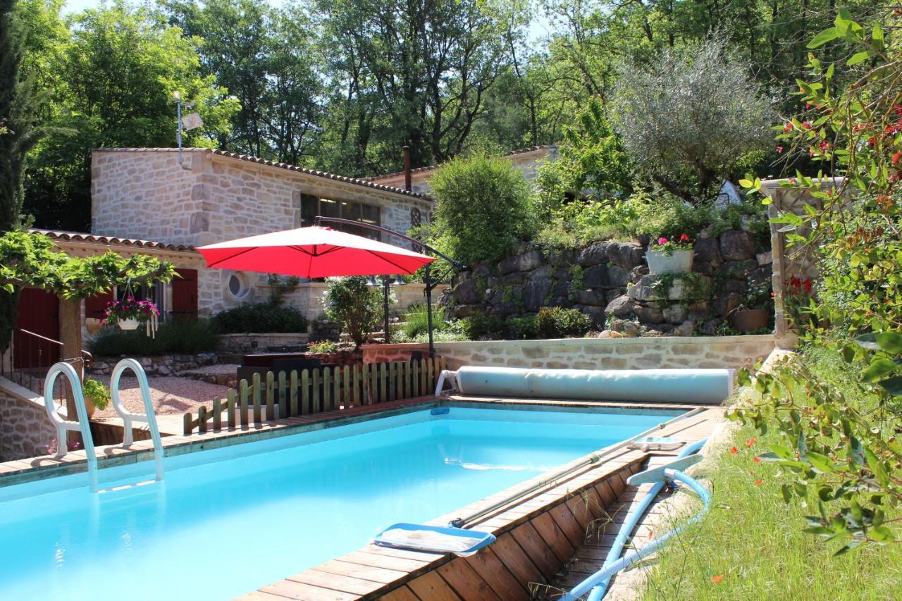 Apartamento L'Establoun Saint-Martin-de-Brômes Exterior foto
