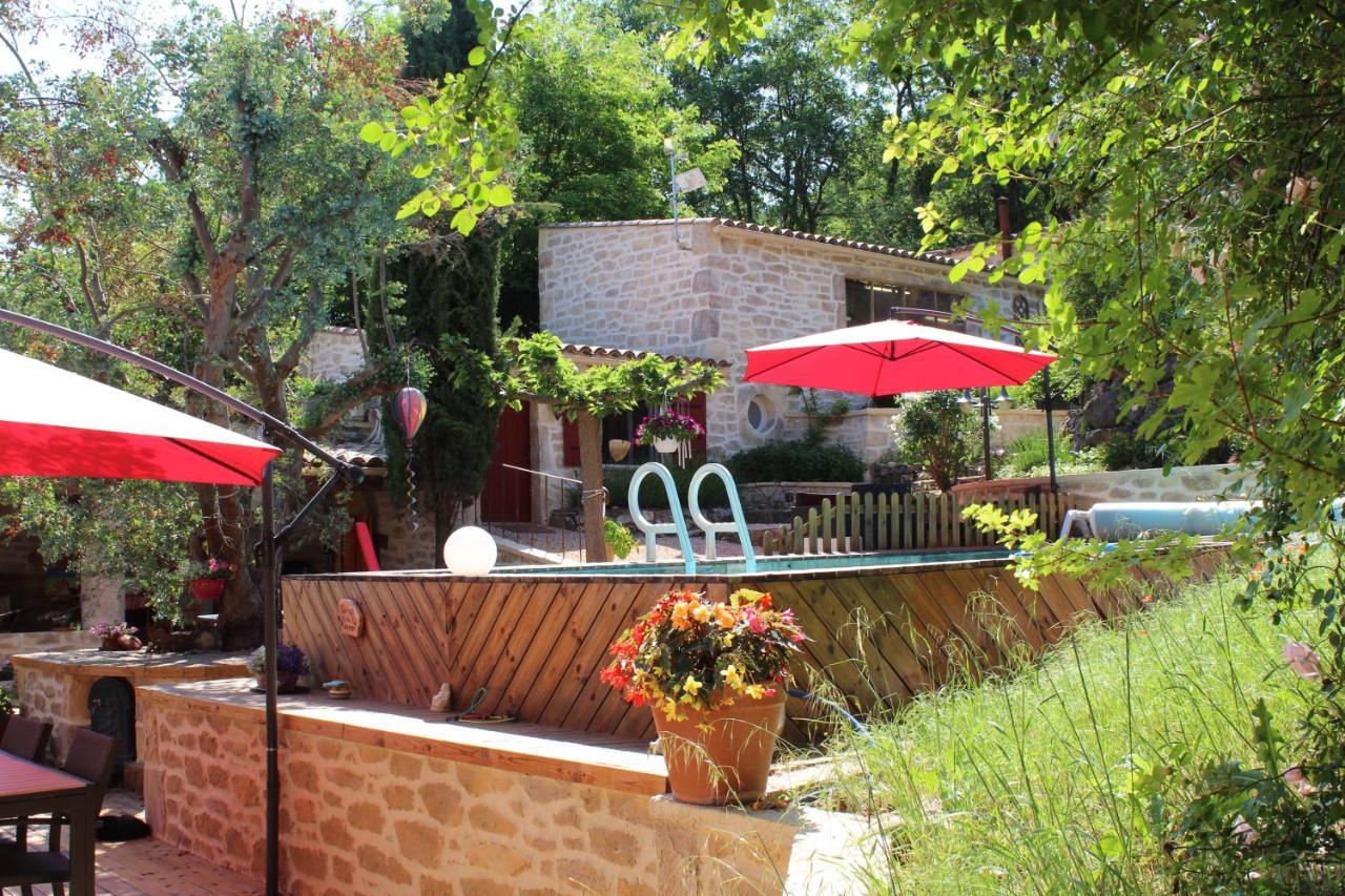 Apartamento L'Establoun Saint-Martin-de-Brômes Exterior foto