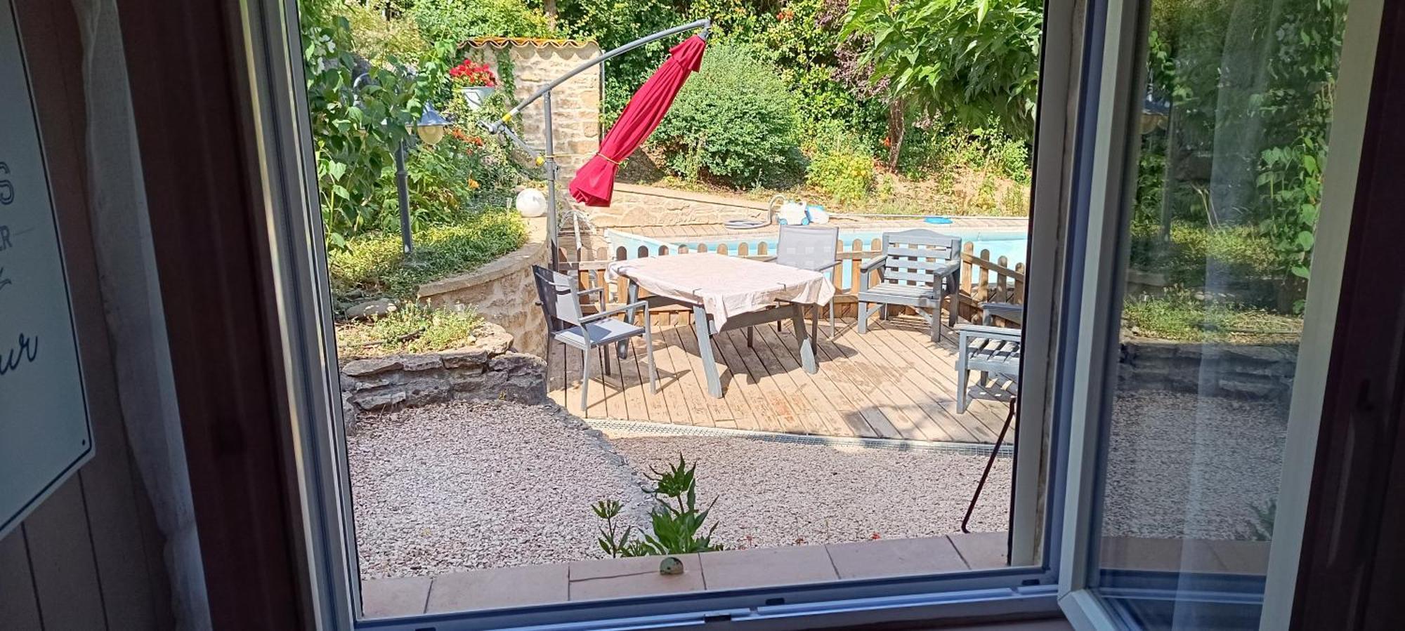 Apartamento L'Establoun Saint-Martin-de-Brômes Exterior foto