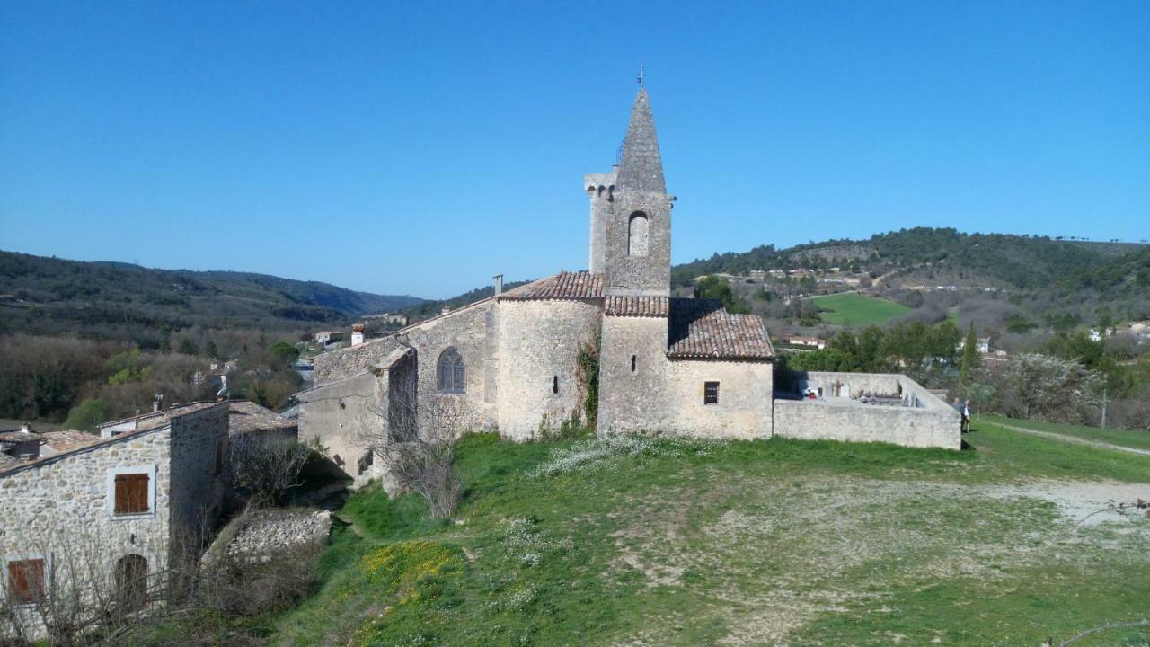 Apartamento L'Establoun Saint-Martin-de-Brômes Exterior foto
